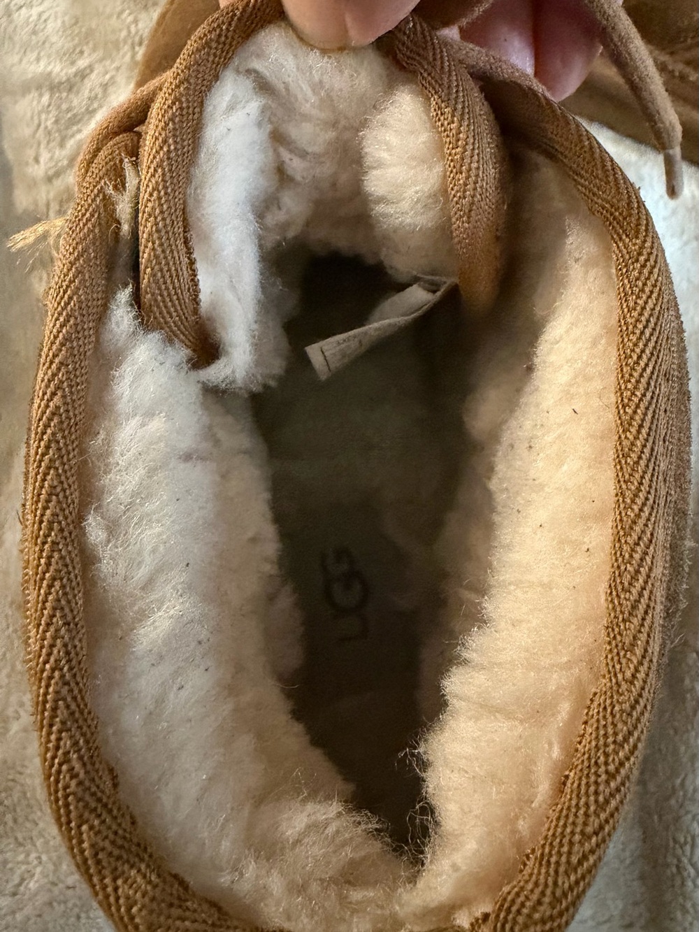 UGG Shearling-Lined Suede Boots Brown US 6 - Picture 5 of 5